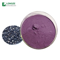 Fabrieksdirecte levering voedingsmiddelkwaliteit 25% Anthocyanidine Zwarte Goji-bessenextract in poeder