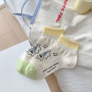 Chaussettes mi-mollet pour <span class=keywords><strong>femme</strong></span> les plus vendues – Printemps, en laine/coton, fil poilu, thermiques, absorbantes, chaudes, confortables, tricotées sur mesure - Product Image 5