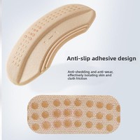 Autocollants anti-usure pour talons, unisexe, semelles intérieures antidérapantes pour chaussures, inserts anti-frottement, ajustement de la taille