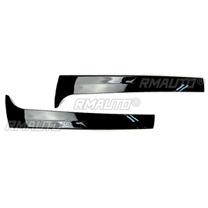 Par de Alerones Laterales Verticales para Ventana Trasera, para VW Touareg 2011 2012 2013 2014 2015 -2017, Negro Brillante, Estilo Retrofit - Product Image 3