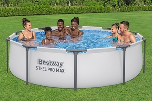 Piscine hors sol pour enfants <span class=keywords><strong>Bestway</strong></span> 56408 avec structure métallique, jeux aquatiques pour la famille - Product Image 2