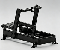 Cockpit de simulation de course en aluminium à fentes fermées DIY 40120 40160, configuration complète avec surfaces planes pour sièges de voiture modifiés