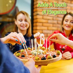 <span class=keywords><strong>Mini</strong></span> brochettes en bambou de 2 pouces pour fruits - Product Image 6