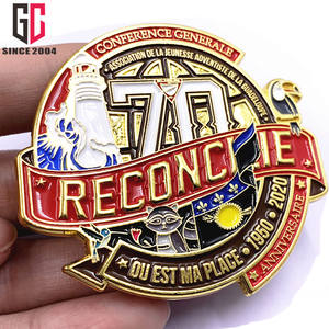 12-летним опытом фабрика Изготовленный На Заказ Металл 3d твердым эмалиевым покрытием мусорное ведро на булавке значок значки - Product Image 5