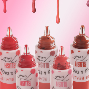 Bán buôn Tinted Moisturizer Blush nhãn hiệu riêng Vegan tàn ác miễn phí chất lỏng Blush trang điểm đa Sử dụng môi và má Blush Tint - Product Image 3