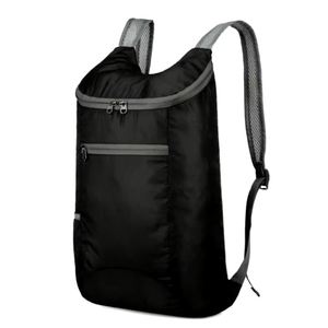 Custom Logo Polyester <b>Backpack</b>, Lightweight Waterproof Bag for Outdoor Travel Sports Promotional - Product Image 3