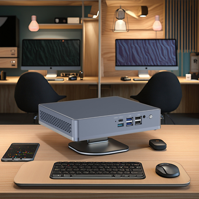 Sharerdp Intel 14th Gen 14100 14400 14700 14900K 8GB RAM DDR4 DP HD Lan VGA Cheap Mini Nettop PC Computer Server Gaming PC NUC