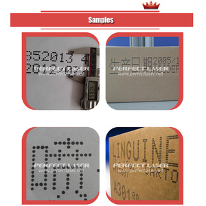 Machine d'impression jet d'encre automatique à grands caractères Perfect Laser pour codes de lot, numéros, lettres, dates et logos sur œufs, verre et sacs en plastique - Product Image 3