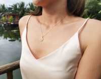 Collier avec pendentif initiale en argent plaqué or, pierre de zircon cubique, collier en argent avec lettres initiales pour femmes