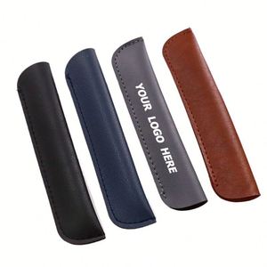 ปลอกใส่ปากกา PU ดีไซน์ทันสมัยพร้อมห่วงสำหรับปากกาสไตลัส - ปลอกป้องกันปากกาแบบส่วนตัวสำหรับของขวัญและของแจกในองค์กร - Product Image 1