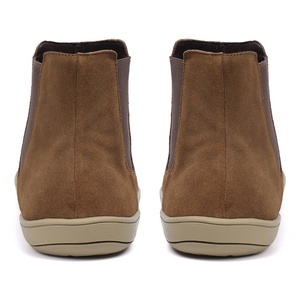Chaussures pieds nus avec logo personnalisé, doublées de cuir véritable, plates, demi-<span class=keywords><strong>bottines</strong></span> <span class=keywords><strong>Chelsea</strong></span>, large boîte à orteils, zéro dénivelé, minimalistes, bottes pieds nus à la cheville - Product Image 6
