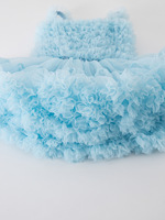 Jupe tutu pour filles, robe de princesse, traitement adoucissant, style bretelles, pour spectacle de danse des enfants, costume de fête, pour bébé d'un an