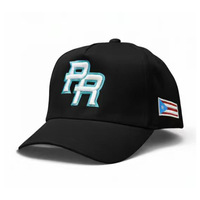 Gorra de béisbol de seis paneles unisex de mezclilla rasgada, estilo hip-hop, casual, transpirable, de PVC, ajustable, bordada, para adultos, protección solar