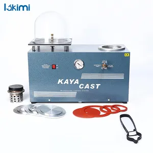 Medium-Sized 4L Vacuum Investing and Casting Machine mini gold bar casting machine LK-CM03