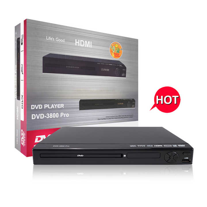 Life’s Good DVD-3800 Pro High quality 3D blu ray dvd player with