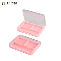 Palette de fard à paupières personnalisée étui à sourcils vide étui d'emballage de cosmétiques en plastique conteneur de fard à paupières oem odm