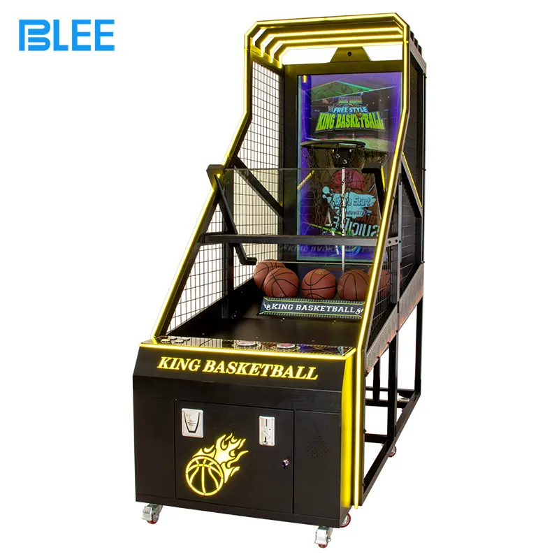 Individuelle münzbetriebene Kinder-Arcade Basketball-Spielmaschinen-Kits