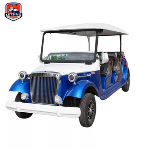 <span class=keywords><strong>Auto</strong></span> Elettrica da Pattuglia con Motore da 5KW, Batteria al Litio, 7-8 Posti, Blu e Bianca, Veicolo Turistico con Luci LED, Certificazione CE, 30-50Km/h - Product Image 5
