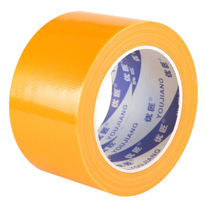 YOUJIANG Venta caliente impermeable personalizar tamaño tela amarilla cinta adhesiva resaltador cinta de color para almacén y almacenamiento - Product Image 1