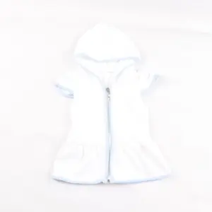 custom baby girls swim white towel hooded teen girls kids one piece 5 year girls picture summer princess swimsuits for tod