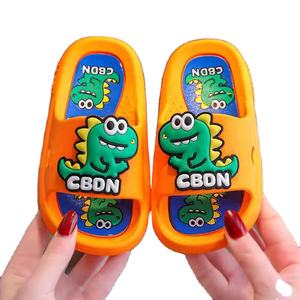 Novedad de verano, chanclas de dibujos animados para niños, zapatillas, suela blanda antideslizante, diseño de dinosaurio para interiores - Product Image 6