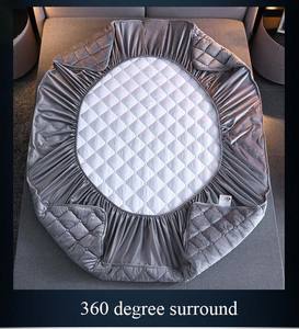 Fundas protectoras para colchones de terciopelo de bienvenida de tamaño personalizado <span class=keywords><strong>protector</strong></span> de Funda de colchón de terciopelo - Product Image 3