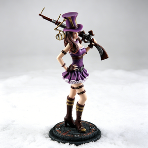 Figura Coleccionable <span class=keywords><strong>de</strong></span> Resina Premium <span class=keywords><strong>de</strong></span> Chica Francotiradora Estilo Steampunk, Modelo <span class=keywords><strong>de</strong></span> Anime Detallado, Estatua Decorativa para Fans - Product Image 2