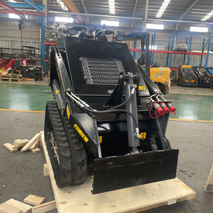 <span class=keywords><strong>Loader</strong></span> Mini Skid Steer T800 Kustomisasi Massal dari Cina, <span class=keywords><strong>Loader</strong></span> Kecil Beroda Karet untuk Segala Medan, Dilengkapi Layanan Purna Jual - Product Image 6