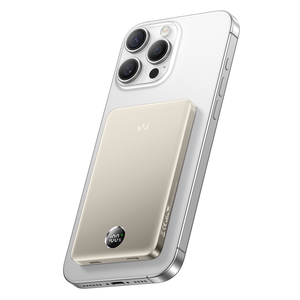 High Quality Batterie Ultra Slim 5000mAh Wireless Charging <strong>Power</strong> Bank LED Digital Display Type-C Input Interface 5W Output <strong>Power</strong> - Product Image 1