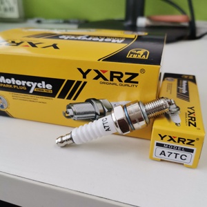 En Stock Bujía de Cerámica Blanca de Platino Iridio D8TC A7TC para Motocicleta HONDA, Pit Bike, ATV, Go Kart, <span class=keywords><strong>Buggy</strong></span> - Product Image 5