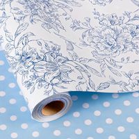 Papier d'emballage personnalisé 80GSM avec logo et image imprimés, papier d'emballage cadeau floral