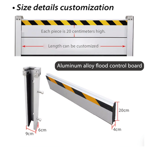 Barriera Anti-Alluvione in Lega di Alluminio Riflettente per Garage e Casa - Product Image 3