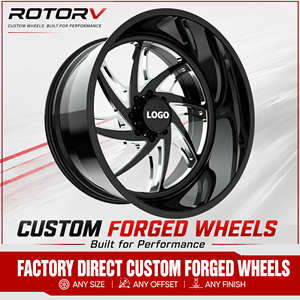 Rines de Aleación Forjados Personalizados JTX <span class=keywords><strong>VEX</strong></span> de 15-26 Pulgadas 6x139.7 para Isuzu D-Max MU-X Toyota Fortuner Mazda BT-50 Pickup Todoterreno 4x4 - Product Image 1
