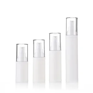 Commercio all'ingrosso di lusso in plastica sottovuoto pompa Airless bottiglia per la cura della pelle lozione Packaging cosmetici