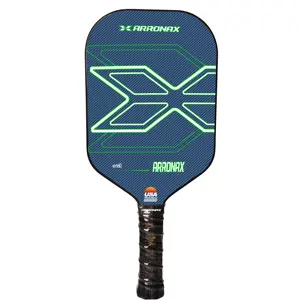 2024 ARRONAX New Arrival Custom Titanium Pickleball Paddle Carbon Friction Surface PP Foam Injection Sports Entertainment