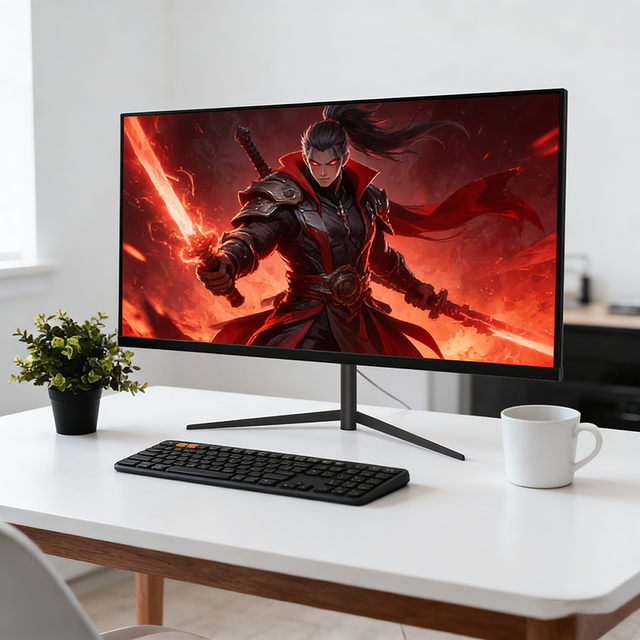 Customized 24 27 32 34 Inch Curved OLED Gamer Monitor 2K 4K 165hz 240hz LCD Computer Screen Display for Gamers
