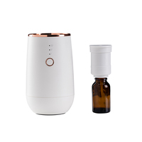 Diffuseur d'huiles essentielles sans eau rechargeable SCENTA, diffuseur d'arômes électrique rechargeable à brume fraîche pour voiture