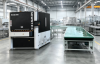 Ponceuse à grande vitesse pour aluminium, machine à chanfreiner et polir les bords en acier inoxydable, machine à ébavurer l'acier au carbone