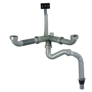 <span class=keywords><strong>Sifone</strong></span> per <span class=keywords><strong>lavello</strong></span> a doppia vasca; - Product Image 1