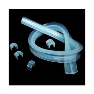 Kustom transparan bentuk U profil silikon <span class=keywords><strong>shower</strong></span> pintu <span class=keywords><strong>strip</strong></span> segel tahan air mata karet silikon <span class=keywords><strong>strip</strong></span> - Product Image 1