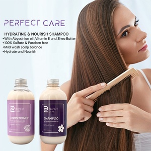 Shampooing et revitalisant hydratant et nourrissant pour cheveux bio avec huile d'abysse et protéines de collagène - Product Image 2