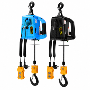Portable Wireless Remote Control Electric Winch Traction Block Rope <b>Hoist</b> Small Crane Home Decoration Crane <b>Hoist</b> Lifting Tool - Product Image 1