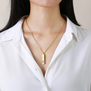 Open Pet Memorial Cremation <strong>Ashes</strong> CZ Zircon Stainless Steel Waterproof Gold Plated <strong>Pendant</strong> <strong>for</strong> Fashion Jewelry Necklaces 2024 - Product Image 4