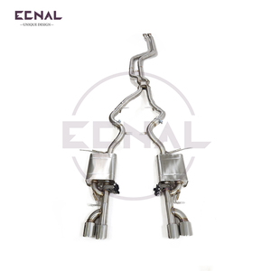 Ecnal Pour 2007-2010 BMW E90 <span class=keywords><strong>335i</strong></span> N54 3.0T Sport silencieux soupape d'échappement SS304 soupape d'échappement - Product Image 4