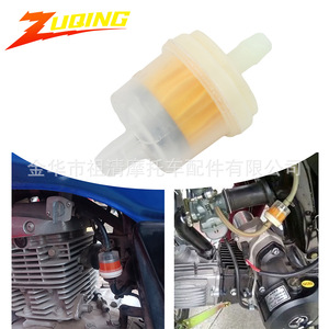 Filtro de combustible para motocicleta Zuqing Ca122, elemento filtrante de gasolina de plástico transparente para uso general - Product Image 4