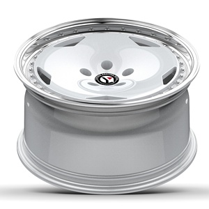 Yq จานล้อปลอมแปลงแบบคลาสสิก17 <span class=keywords><strong>18</strong></span> 19 20นิ้ว5หลุมจานลึกขอบอะลูมิเนียมขัดเงาสีเงินสำหรับ W124 <span class=keywords><strong>W123</strong></span> W122 E60 E39 E46 - Product Image 3