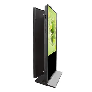 32 Inch Tot 65 Inch Enkel Scherm Dubbelzijdig Lcd Reclame Kiosk Touch Screen Wifi Digitale Bewegwijzering Totem