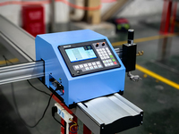 Table de découpe plasma CNC pour tôles, avec dessins de découpe, puissance HD 120A 160A 200A 400A, Smart Nest, lecture de fichiers sur clé USB