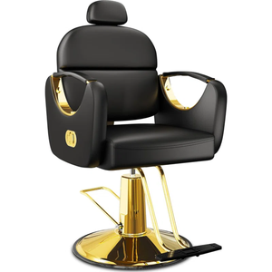 Sillón de Peluquería Princess, Equipo de Peluquería, Sillas de Estilismo de Salón Color Morado - Product Image 4