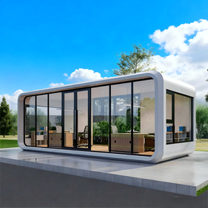 Des conteneurs portables préfabriqués populaires <span class=keywords><strong>de</strong></span> 20 pieds et 40 pieds sont disponibles à la vente en tant que huttes Apple complètes - Product Image 2